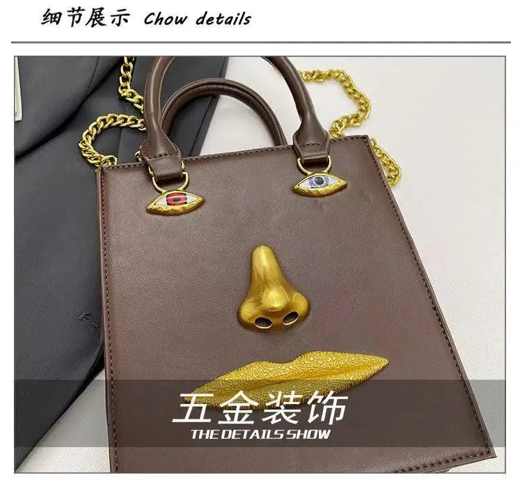 Luxury Brand Classic Women's Handbag In Elegant Leather - Fashionable Shoulder Crossbody Bag For Ladies Designer