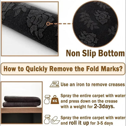 VIKAMA Race Track Pattern Motorcycle Pit Mat Non Slip Waterproof Oilproof Floor Rug For Garage Motorbike Parking Display