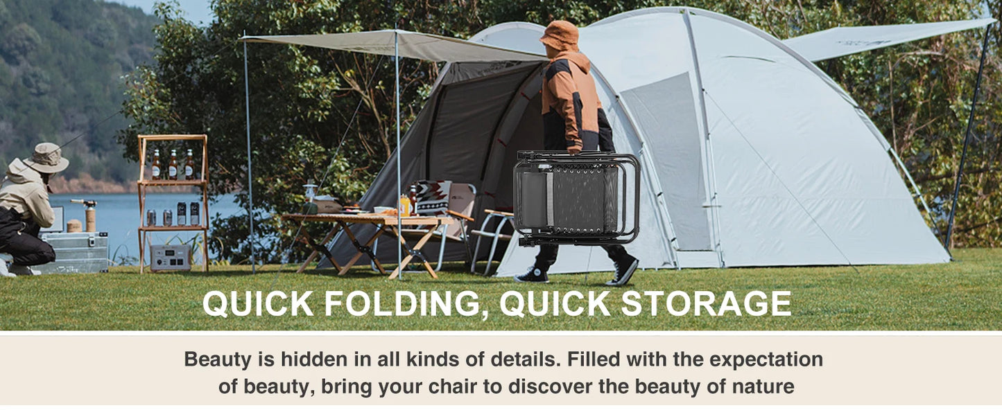 JHK Zero Gravity Portable Recliner Camping Patio Outdoor Garden Lounge Chair with Cup Holder Trays Adjustable Pillow for Backyard
