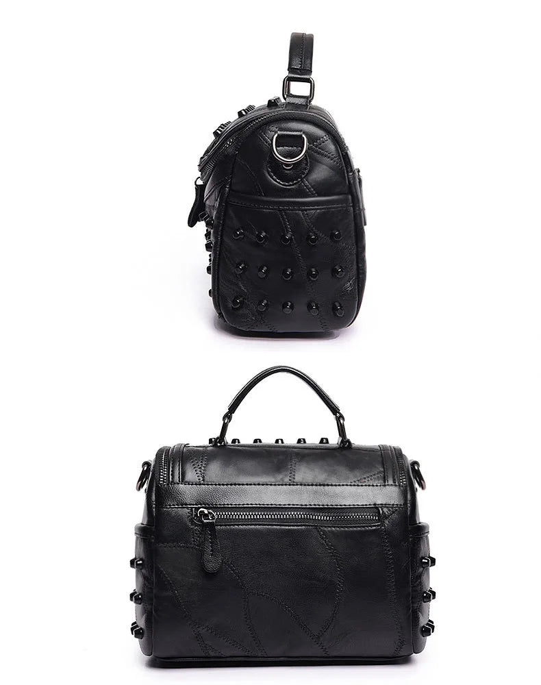 Luxury Women Genuine Leather Bag Sheepskin Messenger Bags Handbags Famous Brands Designer Female Handbag Shoulder Bag Sac