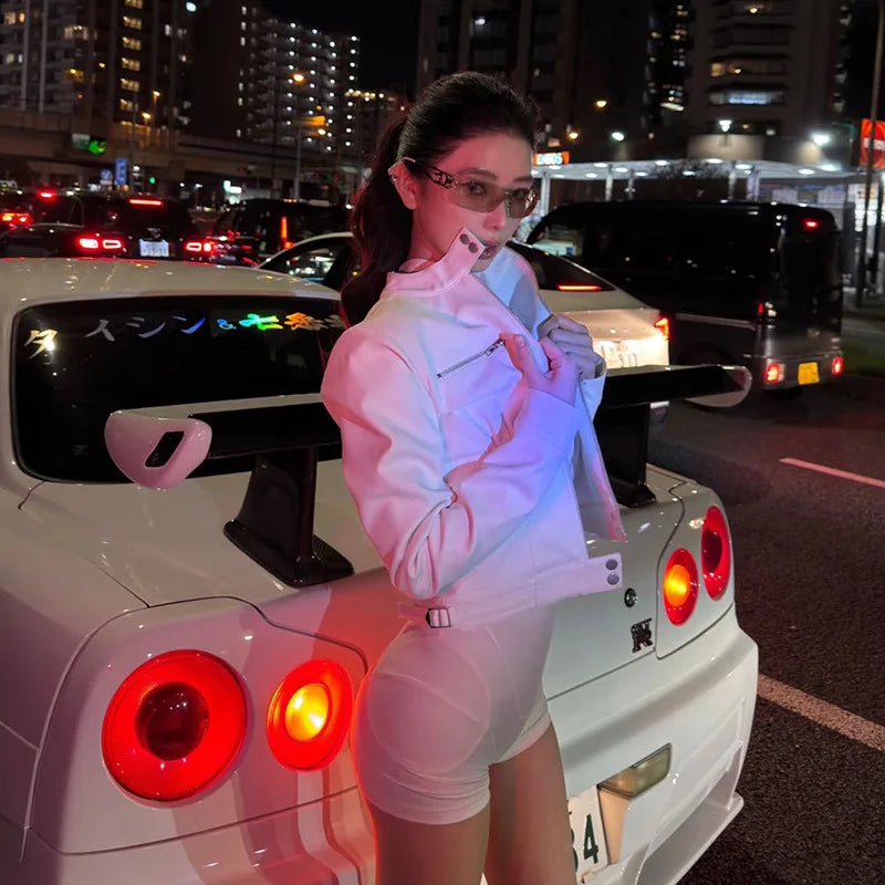 2025 Summer Fashion New Women's Elegant and Sexy Sports Stretch Jumpsuit Design Versatile Street Hot Girl Jumpsuit