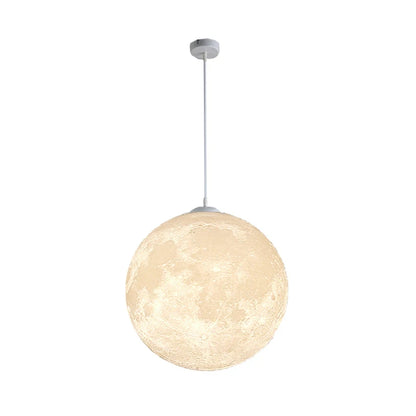 Full Moon Chandelier Pendant Light LED Lamp for Living Dining Room Bedroom Bar Table Lights Hanging Lighting Fixture