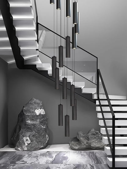 Modern home decor led lights pendant light lamps forstaircase Chandeliers for living room hanging light indoor lighting