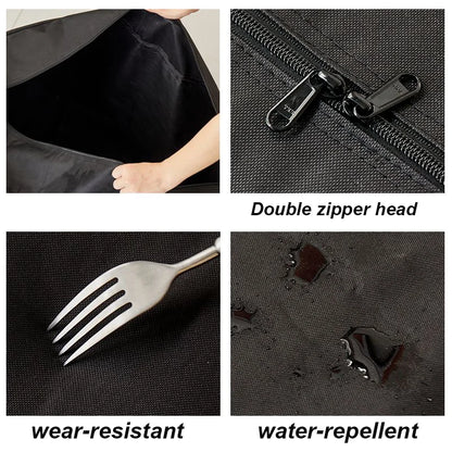 Unisex Thin Folding Luggage Bag Big Capacity Wearable Duffle Bag Casual Light Men Handbag Weekender Oxford Clothing Storage Bags