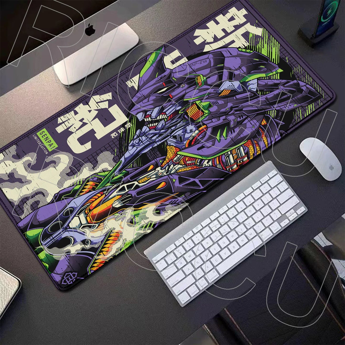 HD Printing Anime EVA Mouse Pad Keyboard Rug Kawai Rubber PC Accessories Non-Slip expand Desk Mat XXL carpet protective pads