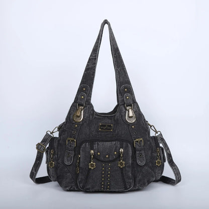 Fashion Handbags Women Shoulder Bags PU Leather Handbag Female Satchel Big-capacity Shoulder Purse Bag Bolsa Feminina