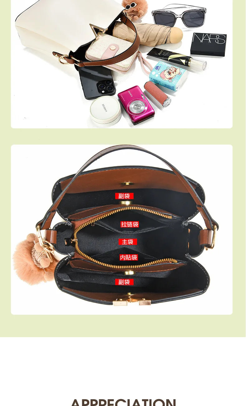 New Women bag Handbag for women 2026 sac a main Fashion single shoulder bags luxury designer handbag square bag