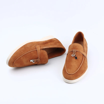 Not Logo Wholesale Women's Summer Round-Toe Rubber Stitching Adult Flats Sneakers