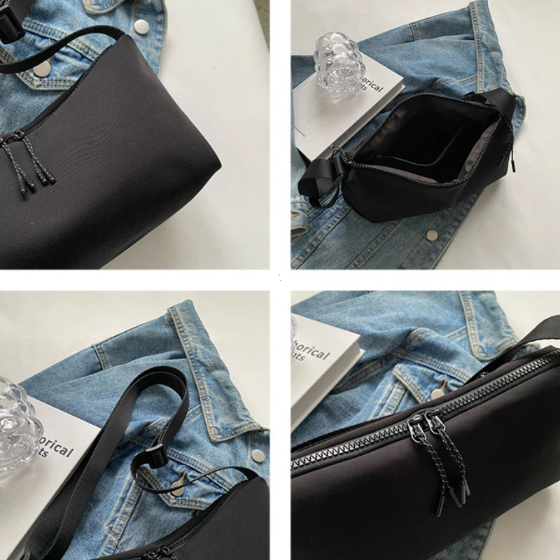 Men's Mini Casual Small Satchel Crossbody Bag Men and Women Versatile Student Trend Phone Bag Shoulder Sports Boy Trendy Bags