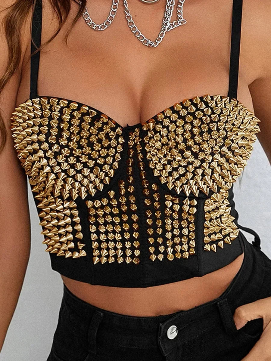 Sexy Party Corset Tops Woman Tank Streetwear Camis Bustier Fashion y2k Crop Top Women Clothes Summer Club Shirt Ladies Bra Blusa