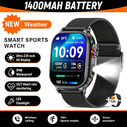 2026 New Bip 6 Smartwatch men Sports IP68 Waterproof Built-in 24H Heart Rate BT Call Ladies Fashion Smartwatch For Android IOS