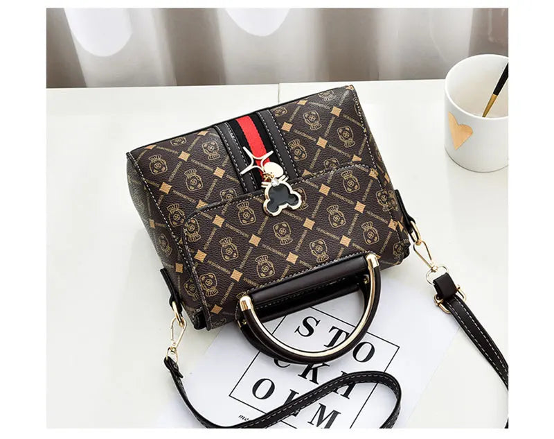 New Shoulder Bag Women Bag Tote Luxury Designer Handbag Women Handbags Leather Printed Monogram Single Shoulder Straddle Bag
