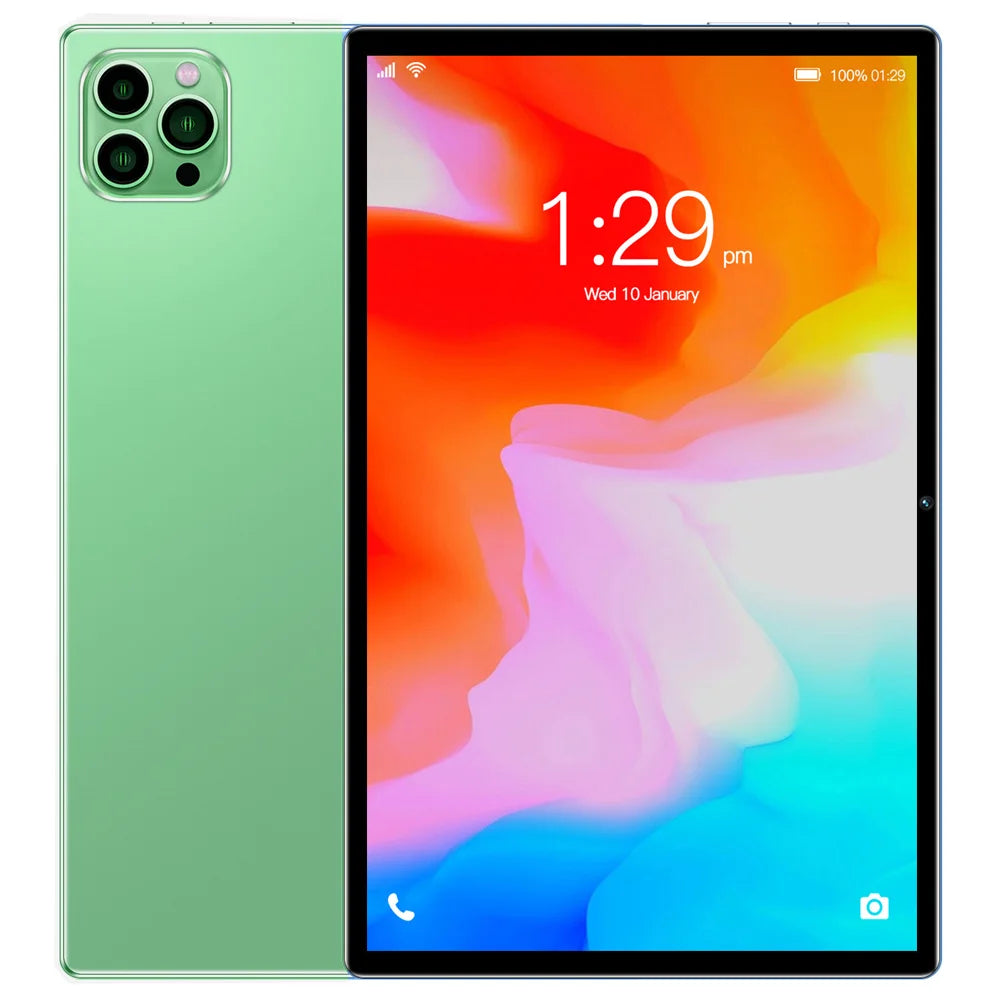 New 10.1 Inch Android Tablet Pc Google Play Octa Core Dual Cameras Dual SIM 3G Phone Call Tablets Bluetooth Wifi 4GB+64GB ROM