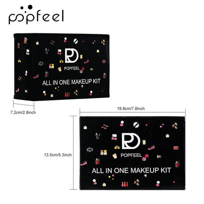 Professional Makeup Set Full Makeup Kit Eye Shadow Blush Foundation Face Powder Makeup Case Korean Cosmetic Christmas Gifts