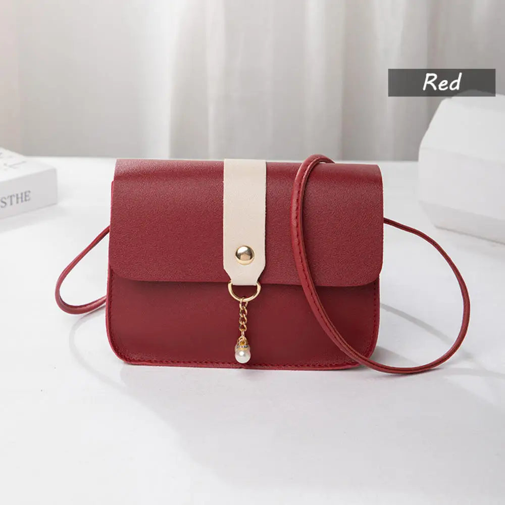 Fashion Women Shoulder Bag Deer Head Decoration Messenger Bags PU Leather Button Underarm Luxury Chain Lady Small Square Handbag