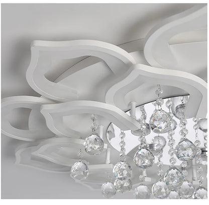 Modern Crystal Chandelier Ceiling Chandeliers For Living Room Lamp Bedroom Kitchen Lustre Indoor Lighting LED Fixtures Lights