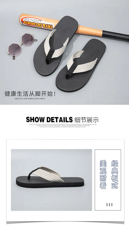 Quick- Dry Hidden Middle Finger Slippers Figure with Legs Flip Flops Parody Middle Finger Beach Summer Comfort Non Slip Sandal