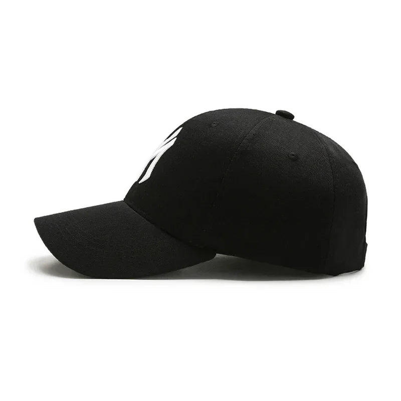 1PC Unisex Casual Baseball Caps Letter Embroidery Hip-hop Hats Spring Autumn Outdoor Adjustable Trucker Caps Sunscreen Hat