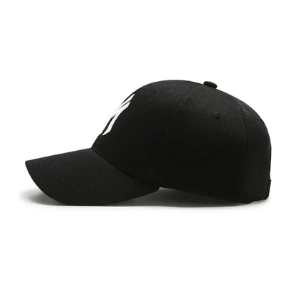 1PC Unisex Casual Baseball Caps Letter Embroidery Hip-hop Hats Spring Autumn Outdoor Adjustable Trucker Caps Sunscreen Hat