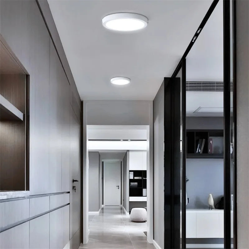 Modern Led Ceiling Lamps 15/20/30W Ceiling Panel Fixtures AC 110V-220V For Room Living Bedroom Kitchen Home Decor Panel Lights