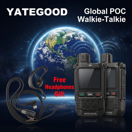 Profissional  3G 4G Walkie Talkie Global 5000KM GPS Network Poc Radio 100KM