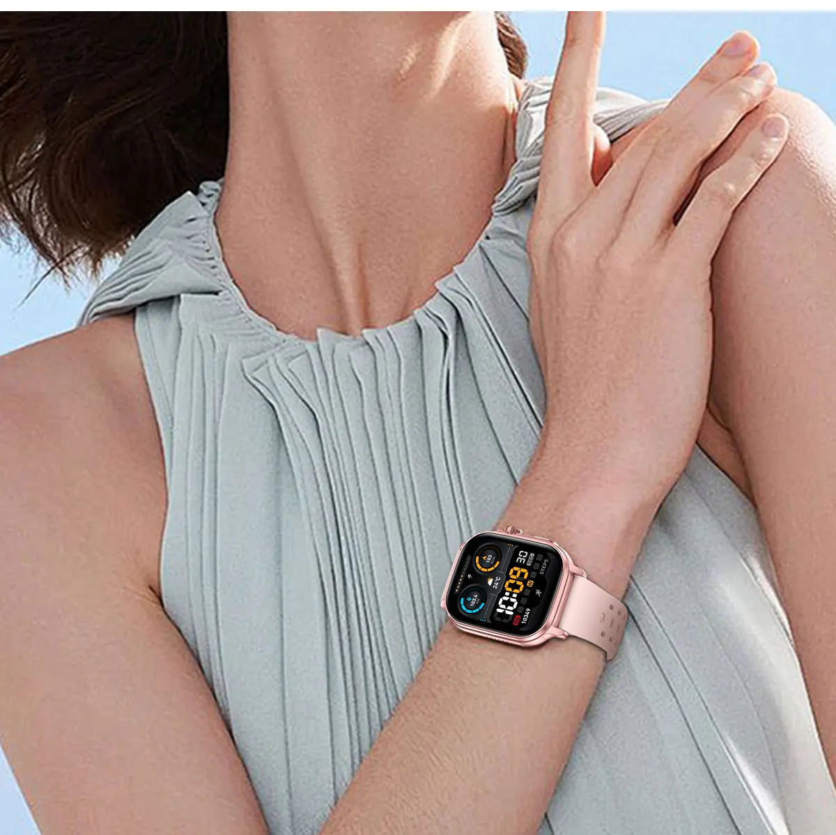 2026 New Men's and Women's Smartwatches, Fitness Trackers, Wireless Calling, IPX8 Waterproof, Activity Pedometers, Birthday Gift