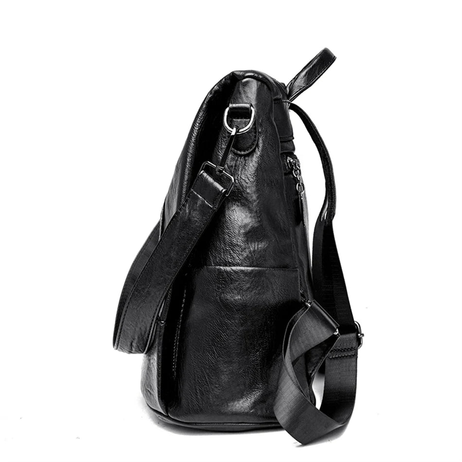 Women's Crocodile Pattern Backpack Leather School Bookbags for Girls Bagpack Large Capacity Designer Travel Rucksack Mochilas