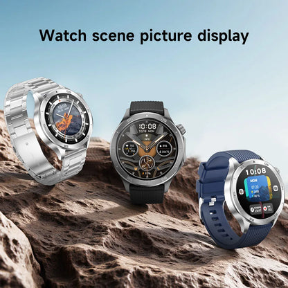 2025 New For OPPO Watch X2 GPS Smart Watch Men High-end Business Men Bluetooth Call IP68 Waterproof Fitness Tracker Smartwatches