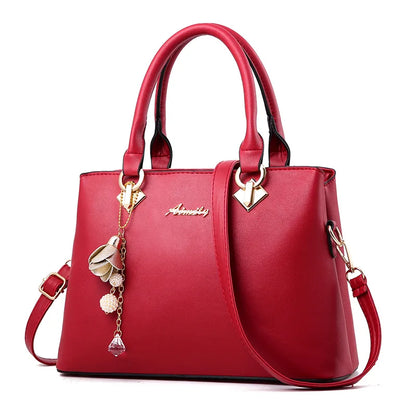 Luxury Handbags Women Bags Designer High-quality Leather Shoulder Bags for Women 2025 Casual Solid Color Purse and Handbags Sac