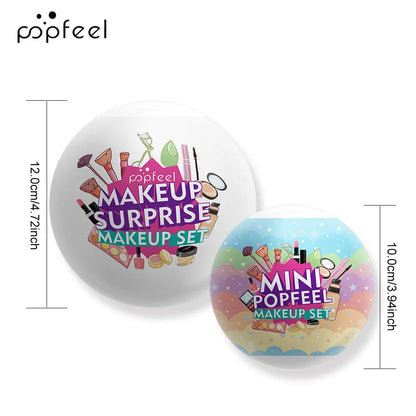 POPFEEL Spherical Packaging Makeup SetMaking It a Creative Gift Box Suitable Beginners, Perfect for Birthdays And Holidays.
