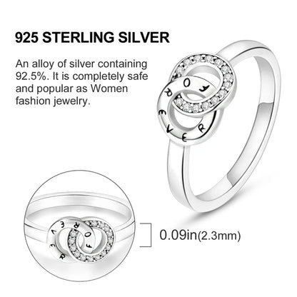 2026 New 925 Sterling Silver Rings Zircon Sparkling CZ Rings Rings For Women Original Wedding Fine Jewelry Accessories Gifts
