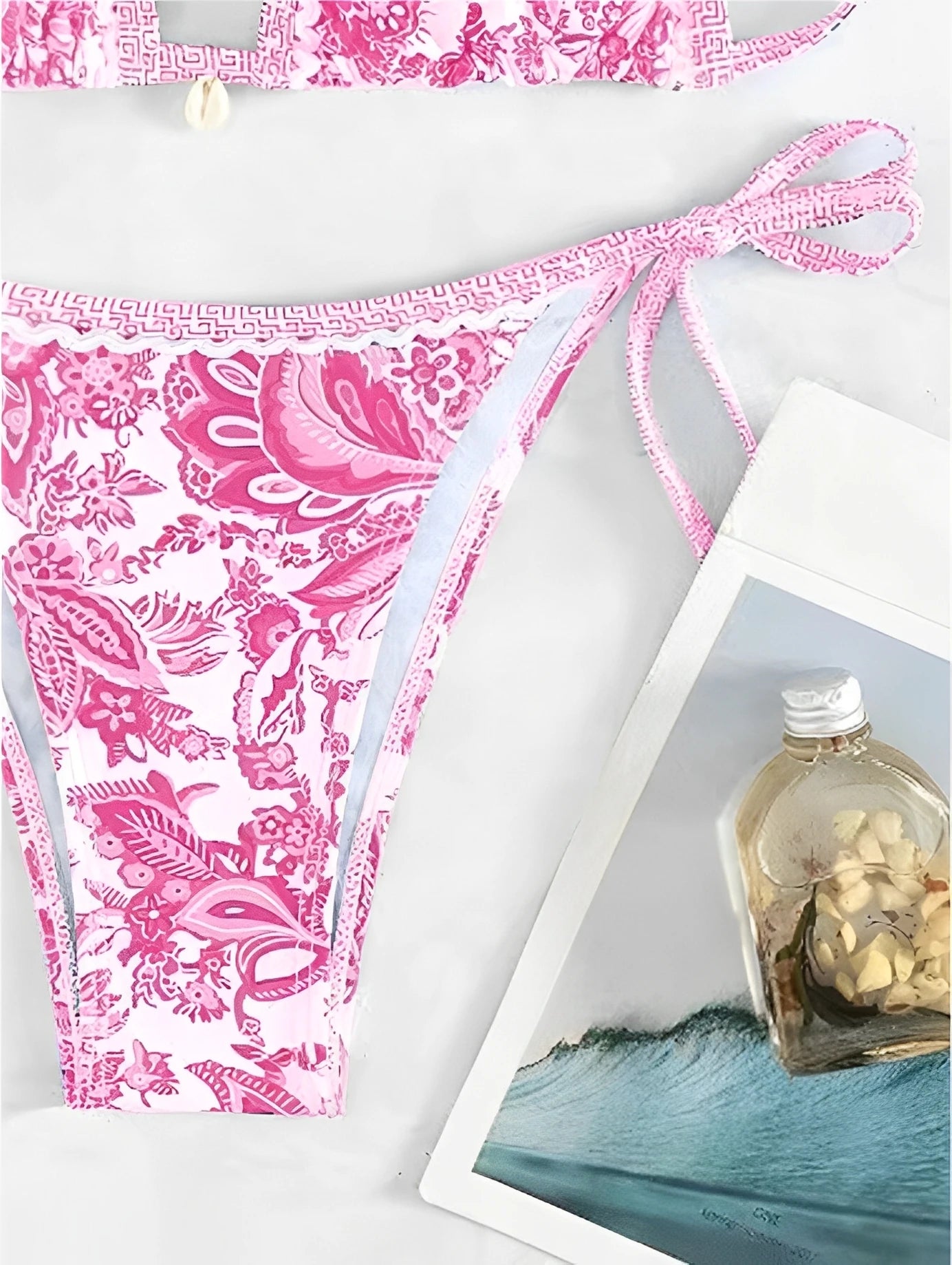 2026 Halter String Triangle Two Piece Bikini Women Swimwear Female Swimsuit Bathers Bathing Swimming Suit Beachwear Summer
