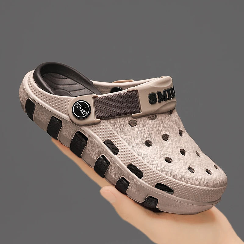 Children Slippers Boy Clogs Summer Beach  Shoes Sneaker Casual Comfortable Indoor Outdoor Sports Sandals for Boy 4 To 10 Years