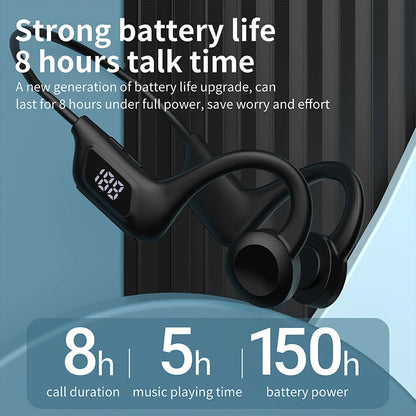 Lenovo Wireless Bone Conduction Headphones Bluetooth Earphone Sport Swimming Bluetooth Compatible Headphone Hand-free With Mic