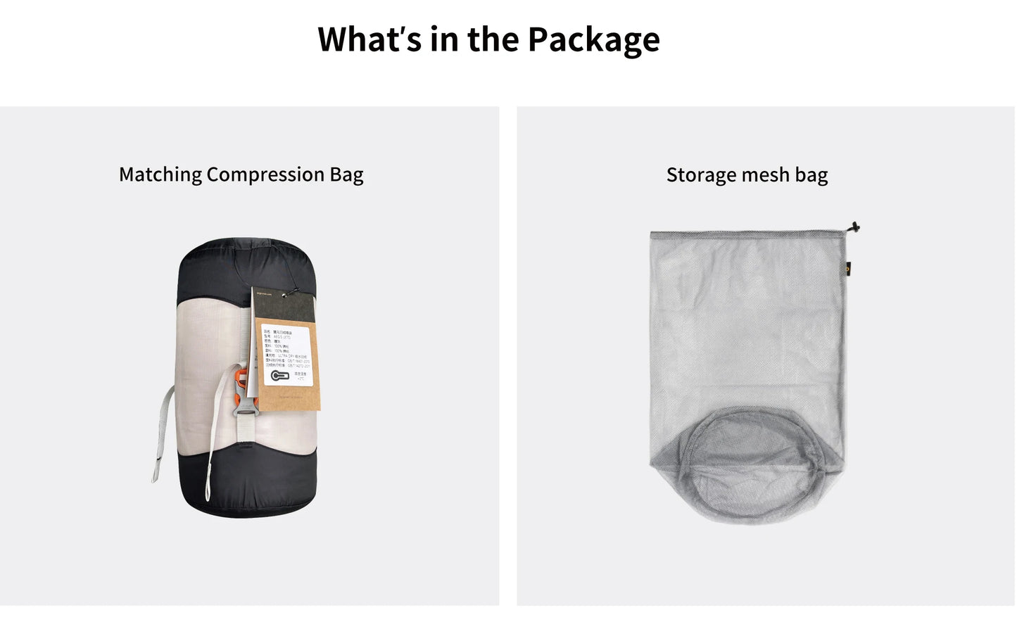 AEGISMAX LETO-2025 Series 800FP Duck Down Sleeping Bag Backpacking Ultralight Outdoor Camping Equipment