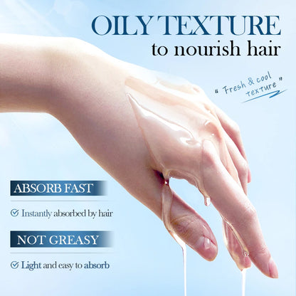 SADOER Coconut Hair Care Oil Hair Essence Repair Dry Damaged Hair Smooth Nourishing Moisturizing Treatments for Hair