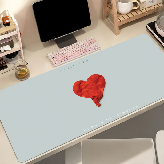 Singer K-Kanye W-West Graduation Mouse Pad Non-slip Thickened MousePad Student Gaming Cushion Large Writing Lockedge Office