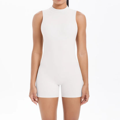 Women Gym Suits Women Scrunch Whole Suit Push Up Sports Suit Women Fitness Suit with Zipper Training Clothes One Piece