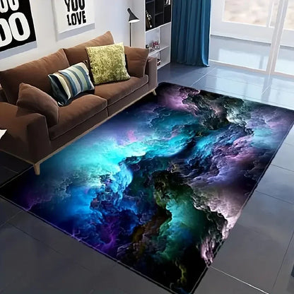 Extra Large Tiger Floor Mat Realistic 3D Tiger Print Mat with Mat for Living Room Bedroom Office Indoor Mat Modern Home Decor
