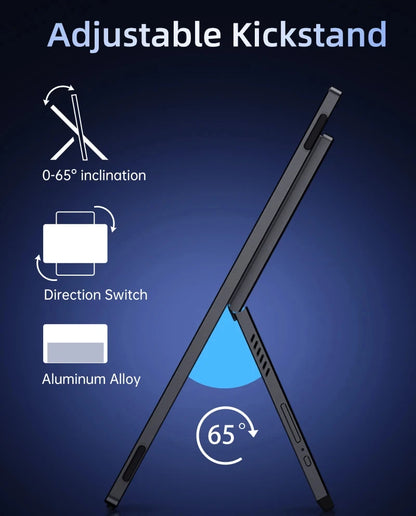 15.6" FHD Touchscreen Portable Monitor 13500mAh Battery 1920*1080P IPS 100%DCI-P3 Display For PC Laptop Macbook Phone PS4/5 Xbox