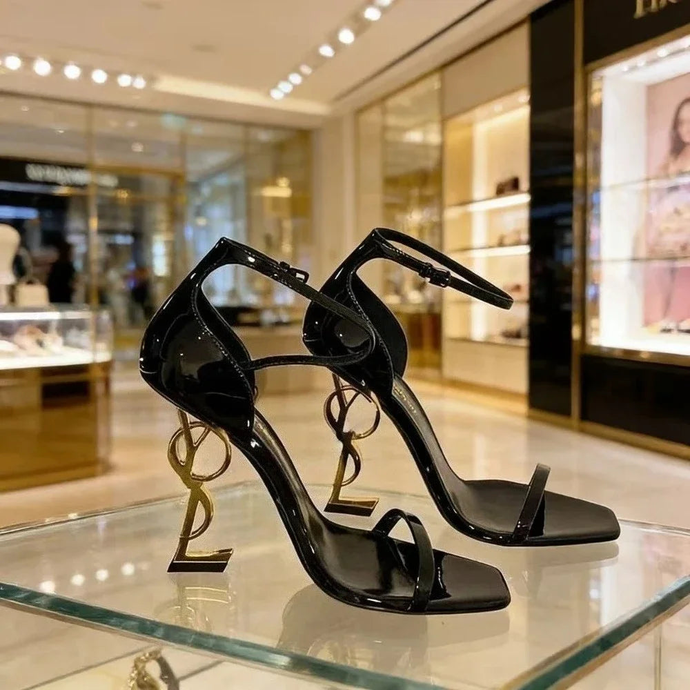 New Women's Sexy High Heel Sandals Fashion Party High Heel Shoes High Quality Banquet Women's Shoes Women Sandals