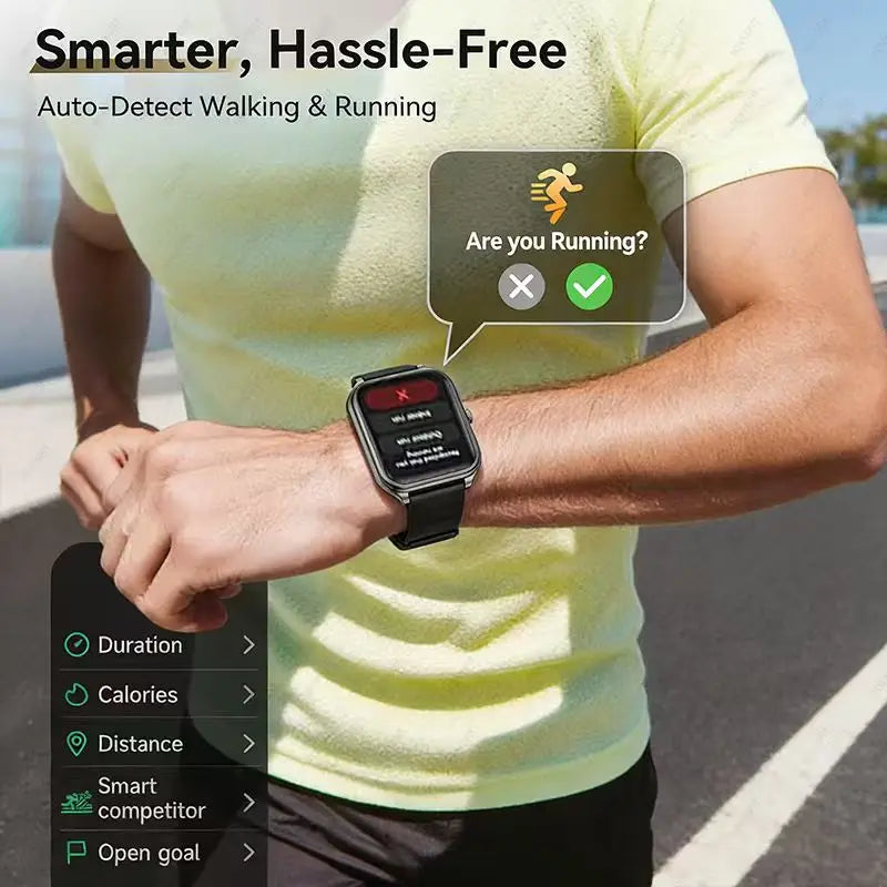2026 new ultra-thin outdoor sports smartwatch, wirelesscommunication,suitable for men's and women'ssports,stepcounting,best gift