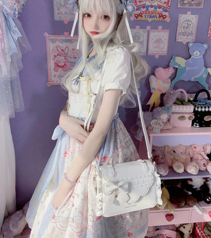 Sweet Ita Bag 2026 Elegant Lolita Bag Ladies Cute Girls Bow Crossbody Bag Popular JK Uniform Shoulder Bag Autumn Bolso Сумка