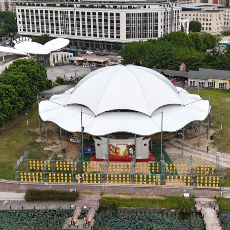 Outdoor Semi-Dome Igloo Camping Tent - Geodesic Dome Glass Sphere Tent Bubble House
