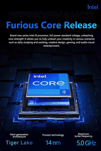 2026 Intel Core i9 9900 15.6 Inch Laptop 32GB RAM 2TB SSD Windows 11 1920x1080 HD Ultra Slim Gaming Gamer Office