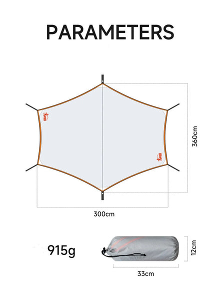 TRAVELER Bushcraft Quick-Deploy Hammock with Mosquito Net, Integrated Ridgeline & Anti-Roll Design for Wilderness Camping