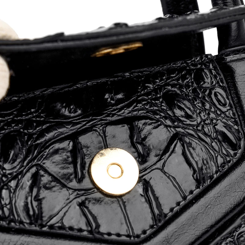 New Leather Women Messenger Bags Crocodile Female Crossbody Shoulder Hand bags For Women 2023 High Quality Ladies Handbags
