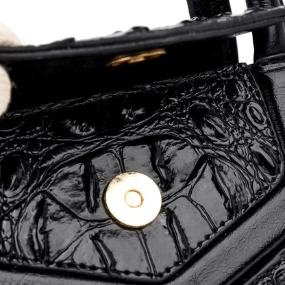New Leather Women Messenger Bags Crocodile Female Crossbody Shoulder Hand bags For Women 2023 High Quality Ladies Handbags
