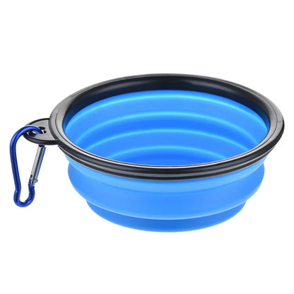 Durable TPR Portable Pet Food Bowl for Cats And Dogs Silicone Collapsible Travel Outdoor Water Food Bowl for Pets
