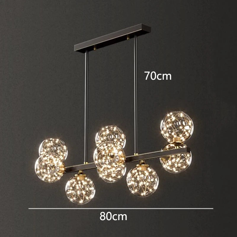 Modern home decor led lights pendant light lamps for living room Chandeliers for dining room hanging light indoor lighting